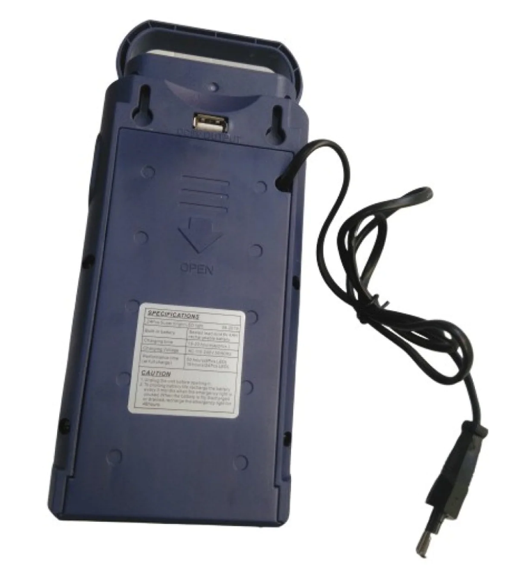 Telefon Şarj Edebilen Şarjlı Işıldak 24 LED USB 80 Saat Kesintisiz Işık (5271) Telefon Şarj Edebilen Şarjlı Işıldak 24 LED USB 80 Saat Kesintisiz Işık (5271)