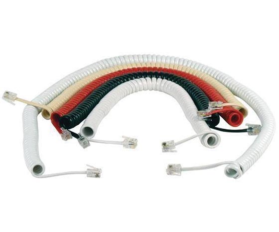 TELEFON SPİRAL KABLO BEYAZ 3 METRE (5271)