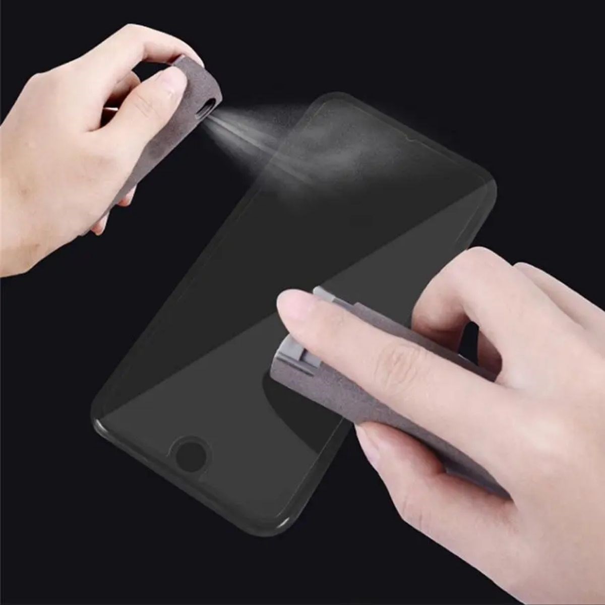 Telefon,Tablet Ekranı İçin Kendiliğinden Spreyli Ekran Temizleme Süngeri (5271)
