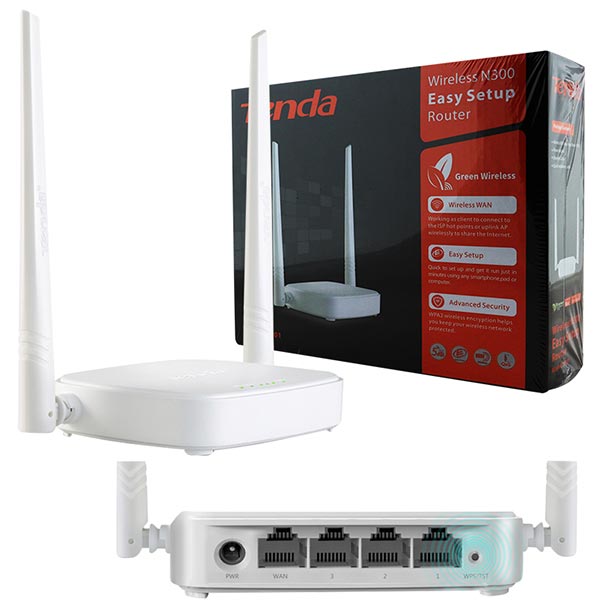TENDA N301 4 PORT 300 MBPS ROUTER/AP/REPEATER (5271)