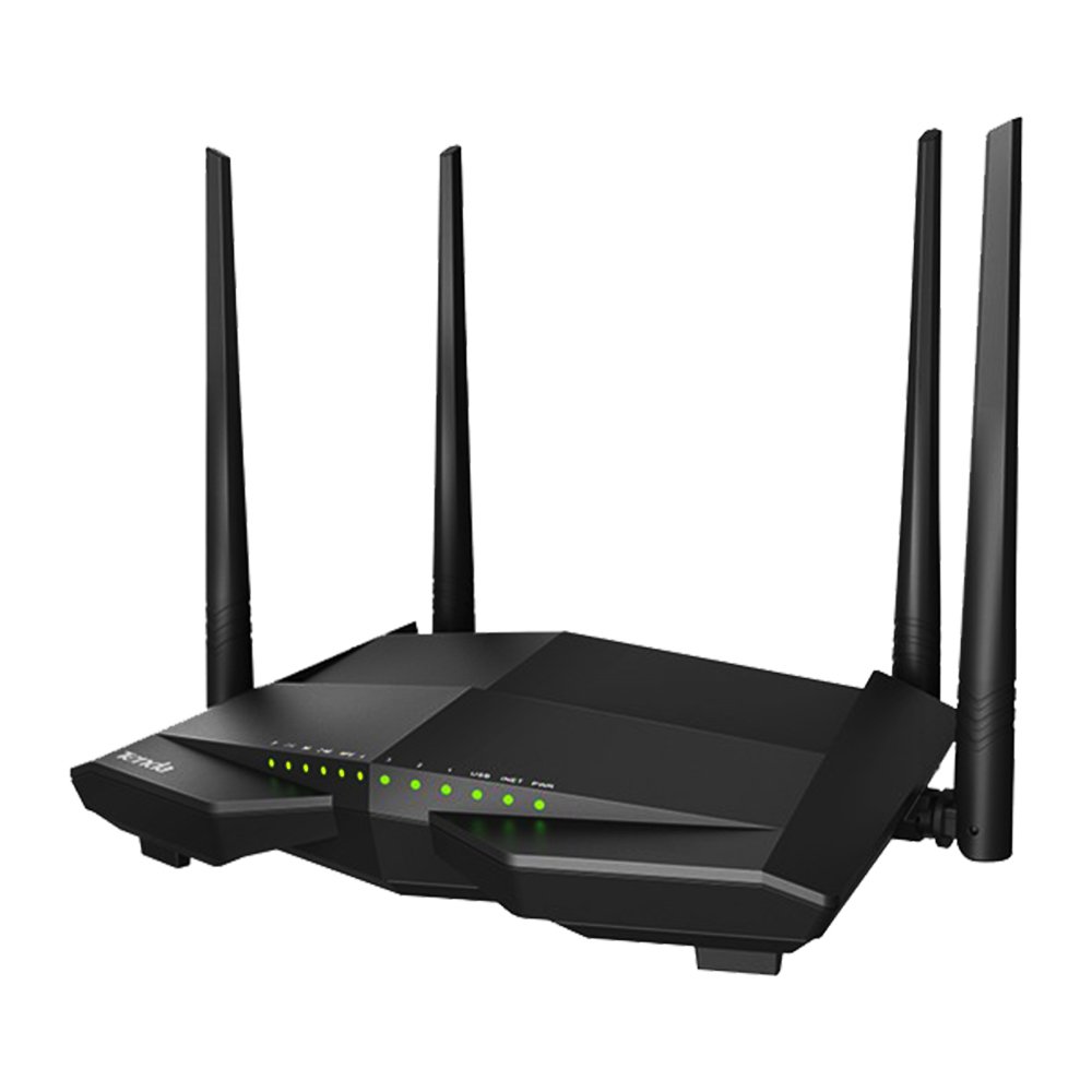 TENDA V12 AC1200 DUAL BAND 4XGIGABIT PORT 1200 MBPS VDSL MODEM (5271)