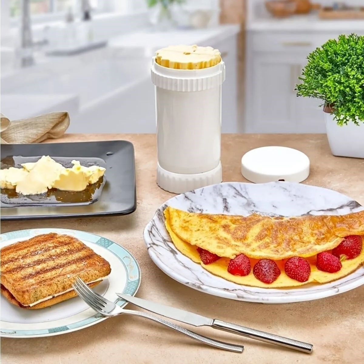 Tereyağı Sürme, Yayma, Saklama, Kesme Aparatı, Tereyağlık (5271) Tereyağı Sürme, Yayma, Saklama, Kesme Aparatı, Tereyağlık (5271)