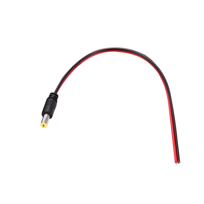 TK 34 FİŞ KABLOLU TEK UÇLU KAMERA İÇİN 20 CM DC POWER JACK KABLOLU (5271)