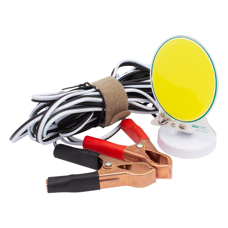 TM-24 COB LEDLİ 13 WATT AKÜ MAŞALI 4 METRE KABLOLU TAŞINABİLİR SEYYAR PANEL LAMBA (5271)