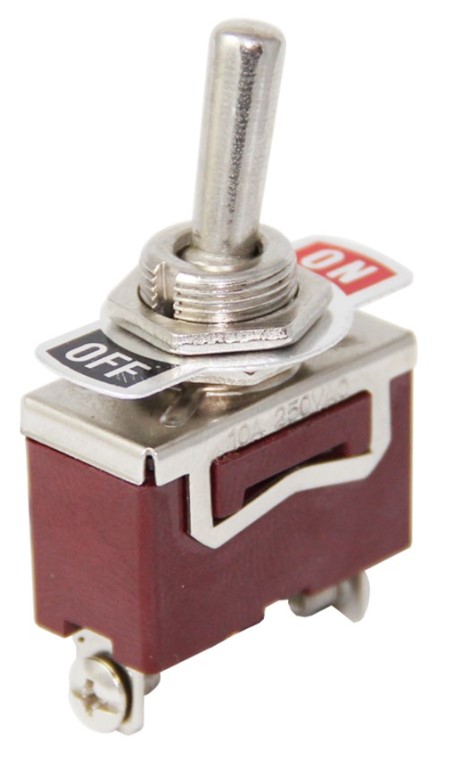 TOGGLE SWİTCH 2P ON-OFF Ø12MM KN3C-101 (IC-152-2) (5271)