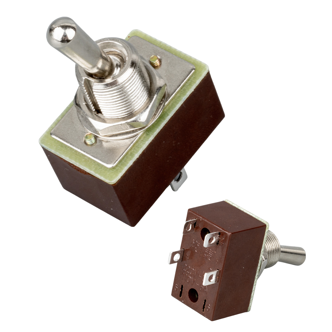TOGGLE SWİTCH 4P ON-OFF Ø12MM (IC-151C) (5271)