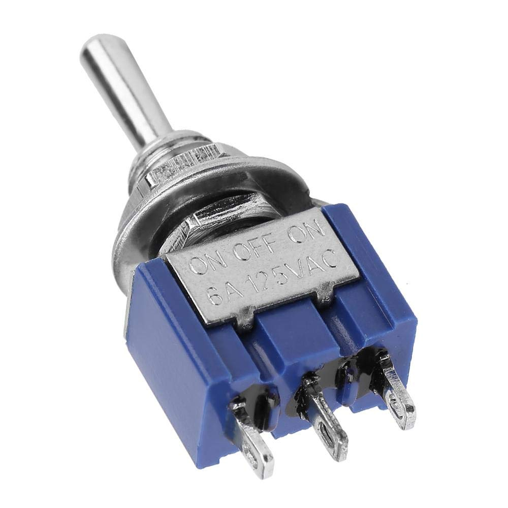TOGGLE SWİTCH ON-OFF-ON Ø6MM MTS-103 (IC-140) (5271) TOGGLE SWİTCH ON-OFF-ON Ø6MM MTS-103 (IC-140) (5271)