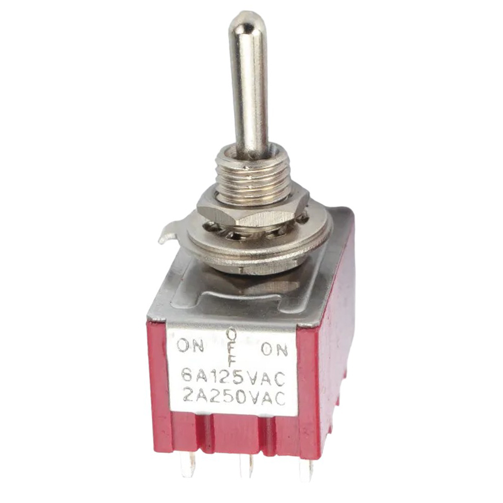 TOGGLE SWİTCH ON-OFF-ON Ø6MM 12P MTS-403 (IC-148D) (5271)
