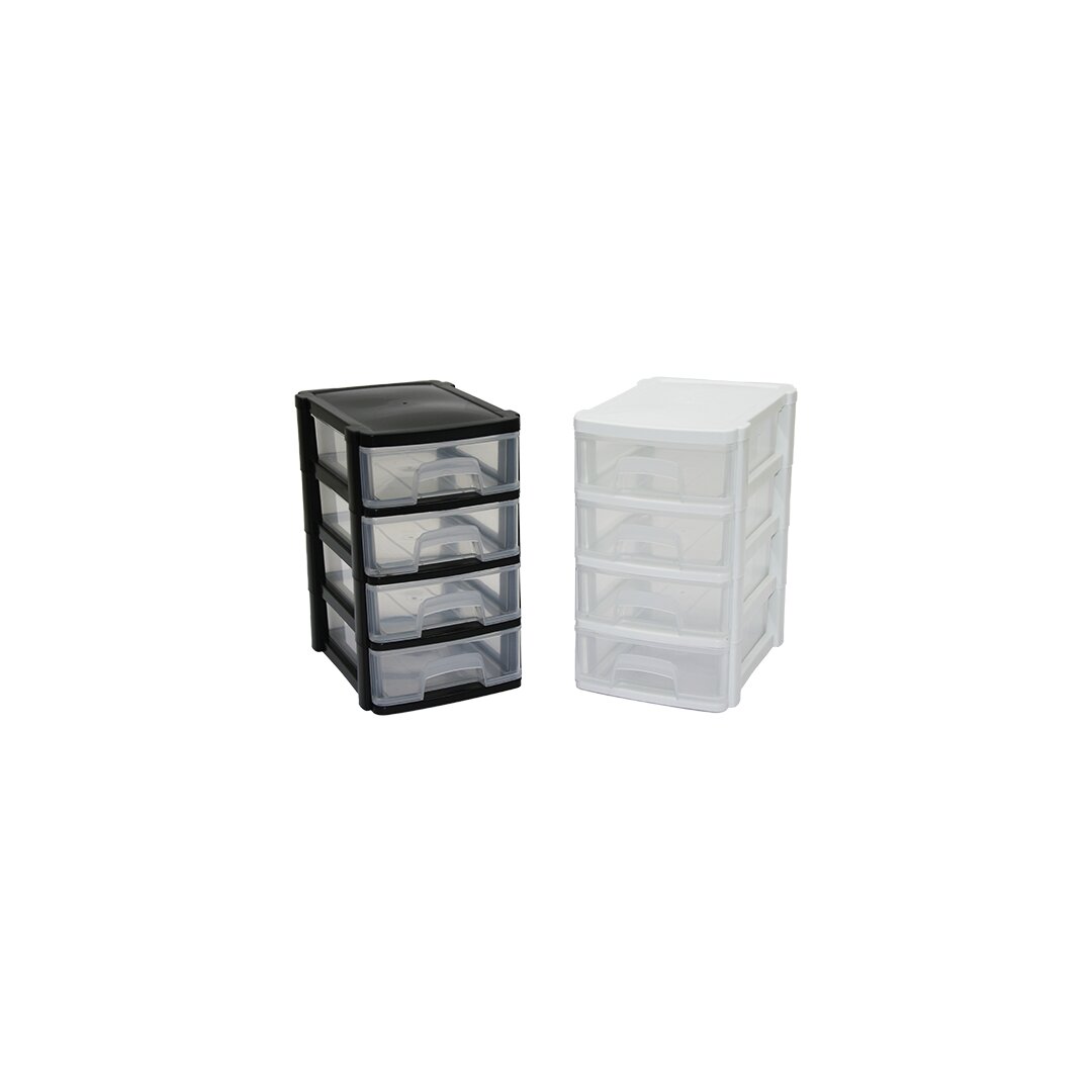 TONTON - MİNİ ÇEKMECE 4 KATLI 10.3X13.9X16.6CM (5271)
