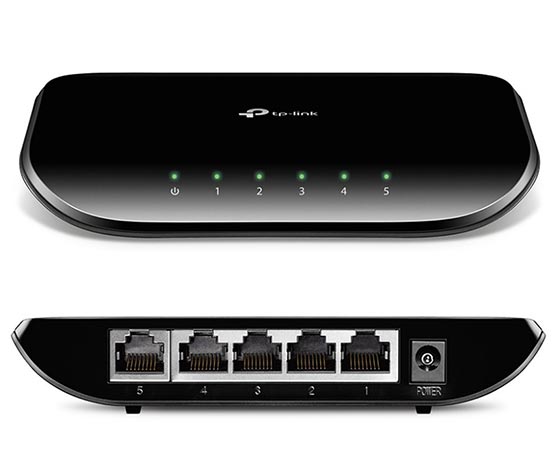 TP-LINK TL-SG1005D 5 PORT 10/100/1000 GIGABIT SWITCH (5271)