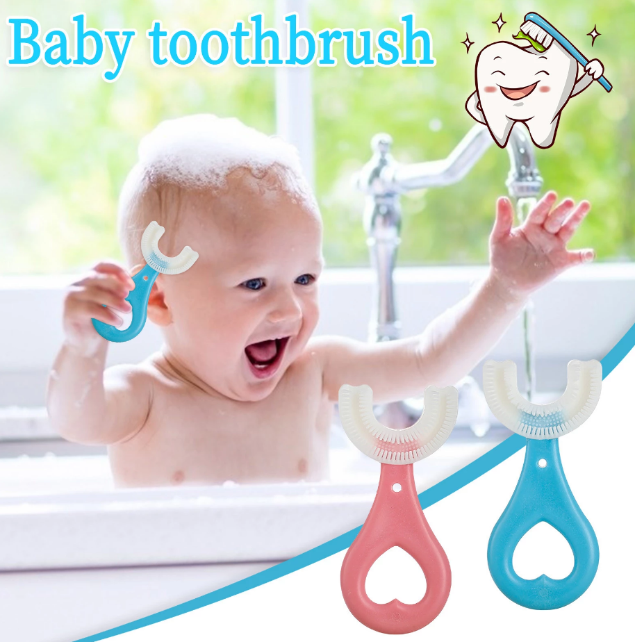 U Tipi Bebek Ağız Bakım ve Diş Fırçası (5271)