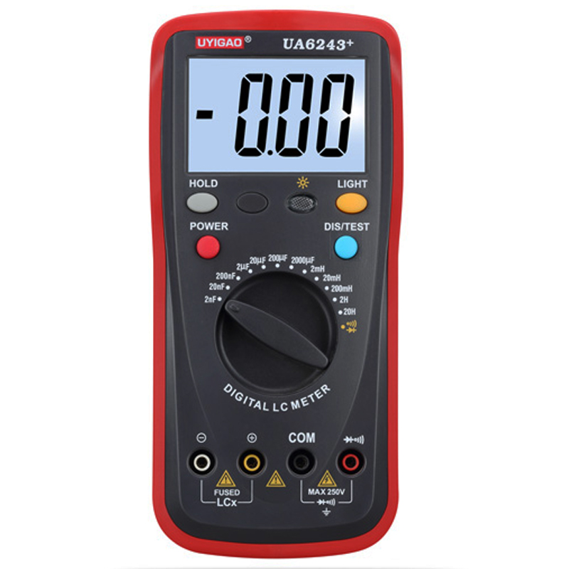 UA6243+ KAPASİTEMETRE=KONDANSATÖR ÖLÇME ALETİ (VC-6013) (5271)