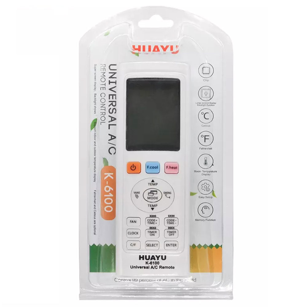 UNIVERSAL AKILLI KLİMA KUMANDASI K-6100 (5271) UNIVERSAL AKILLI KLİMA KUMANDASI K-6100 (5271)