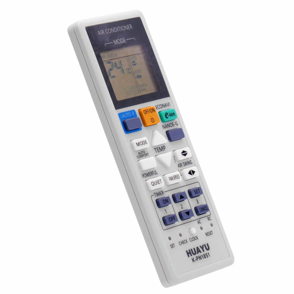 UNIVERSAL PANASONIC KLİMA KUMANDASI K-PN1851 (5271) UNIVERSAL PANASONIC KLİMA KUMANDASI K-PN1851 (5271)