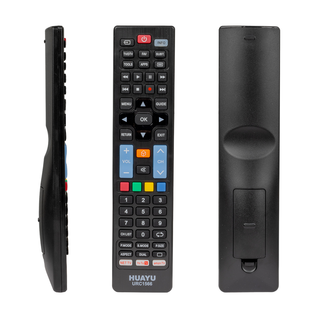 URC1566 5 IN 1 YOUTUBE - NETFLIX - AMAZON TUŞLU UNIVERSAL LCD- LED TV KUMANDA (5271)