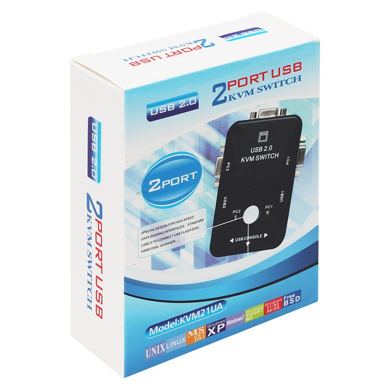 USB 2.0 MANUEL 2 PORT KVM SWITCH (5271) USB 2.0 MANUEL 2 PORT KVM SWITCH (5271)
