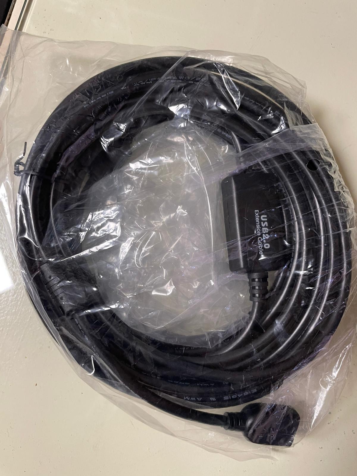 USB 2.0 SİYAH CHİPSET 10 METRE USB UZATMA KABLOSU (5271)