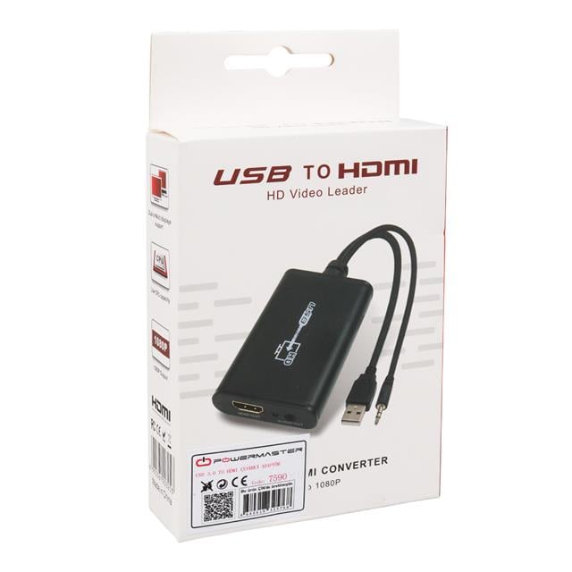 USB 3.0 TO HDMI Görüntü Çevirici Adaptör Audio Ses Çıkışlı 40Cm Kablo (5271) USB 3.0 TO HDMI Görüntü Çevirici Adaptör Audio Ses Çıkışlı 40Cm Kablo (5271)