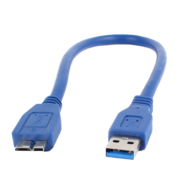 USB 3.0 MAVİ 30 CM DATA MICRO USB KABLOSU (5271)