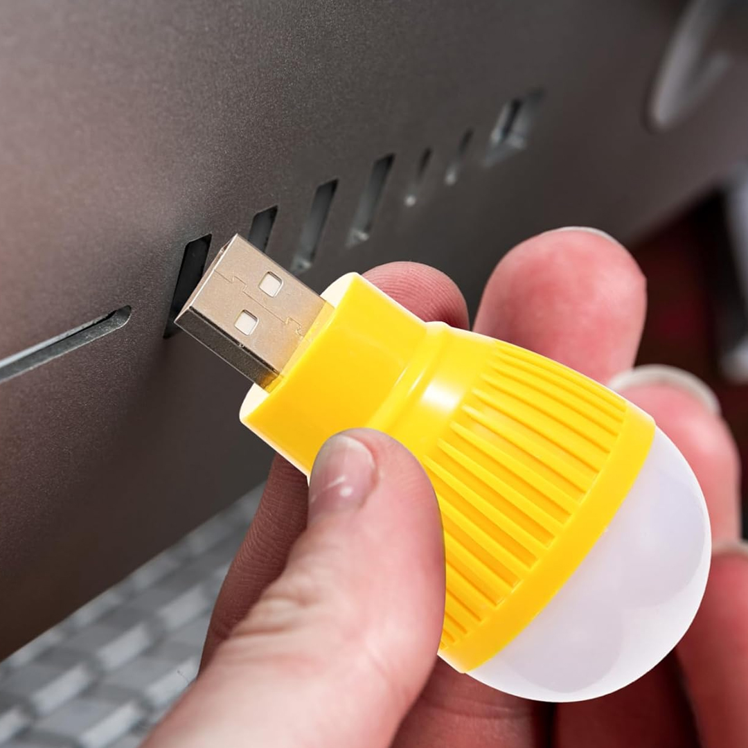 USB BEYAZ GECE LAMBASI MİNİ AMPUL AYDINLATMA (5271) USB BEYAZ GECE LAMBASI MİNİ AMPUL AYDINLATMA (5271)