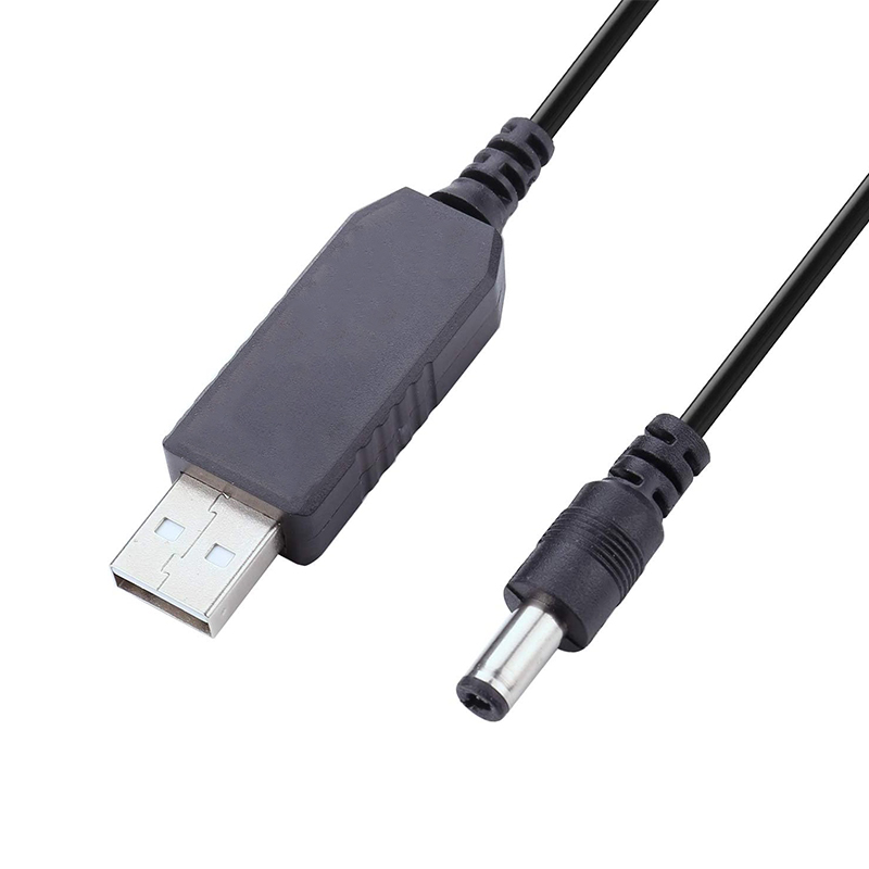 USB TO DC 5.5*2.5 MM UÇLU 9 VOLT 1 AMPER 5 VOLTU-9 VOLTA ÇEVİRİCİ ADAPTÖR (5271)