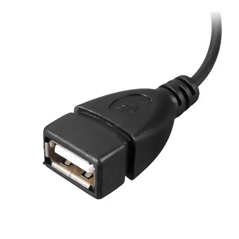 USB DİŞİ MİCRO USB ERKEK-DİŞİ Y 20 CM OTG KABLO (5271)