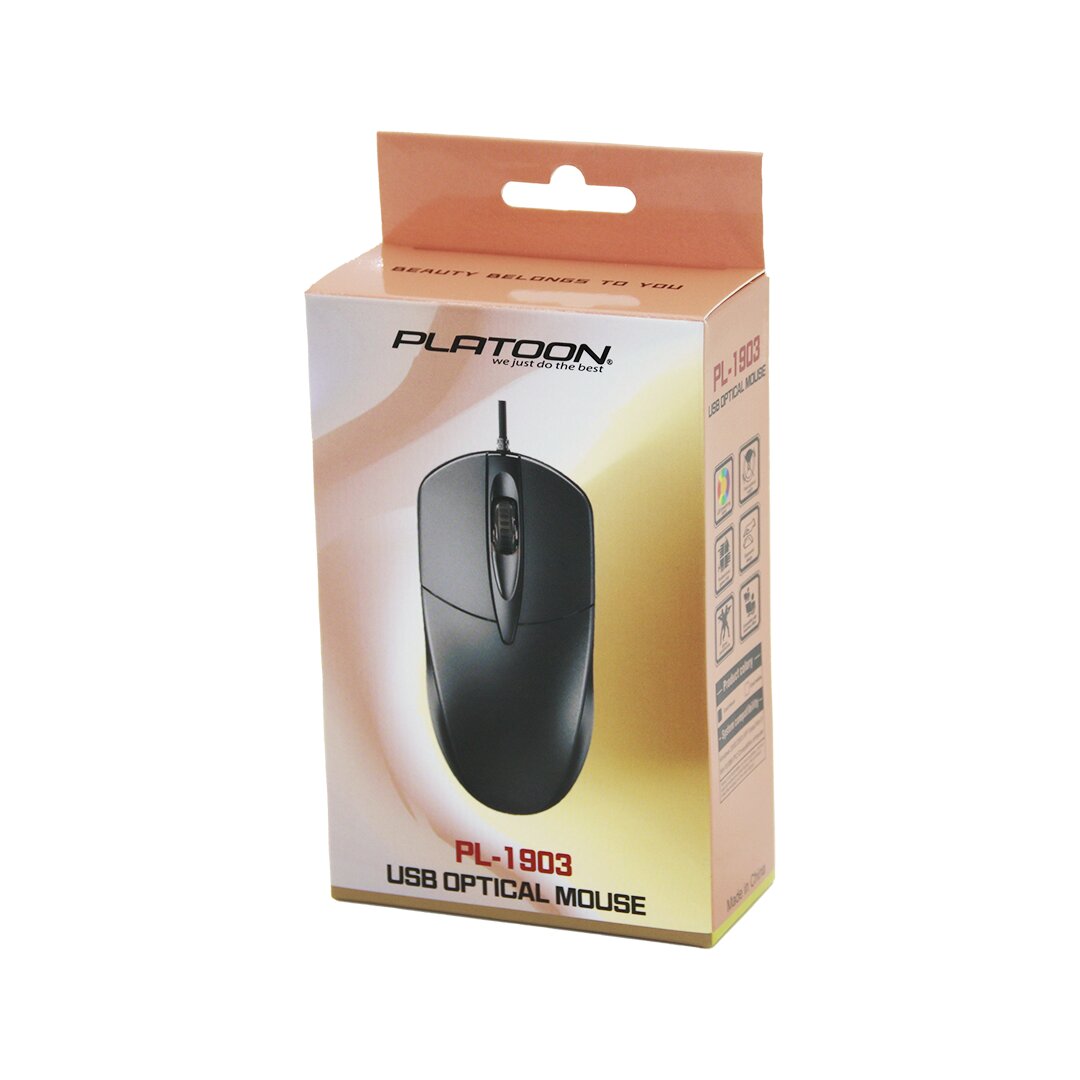 USB KABLOLU  OPTICAL MOUSE  KUTULU AMBALAJ  PL-1903 (5271)