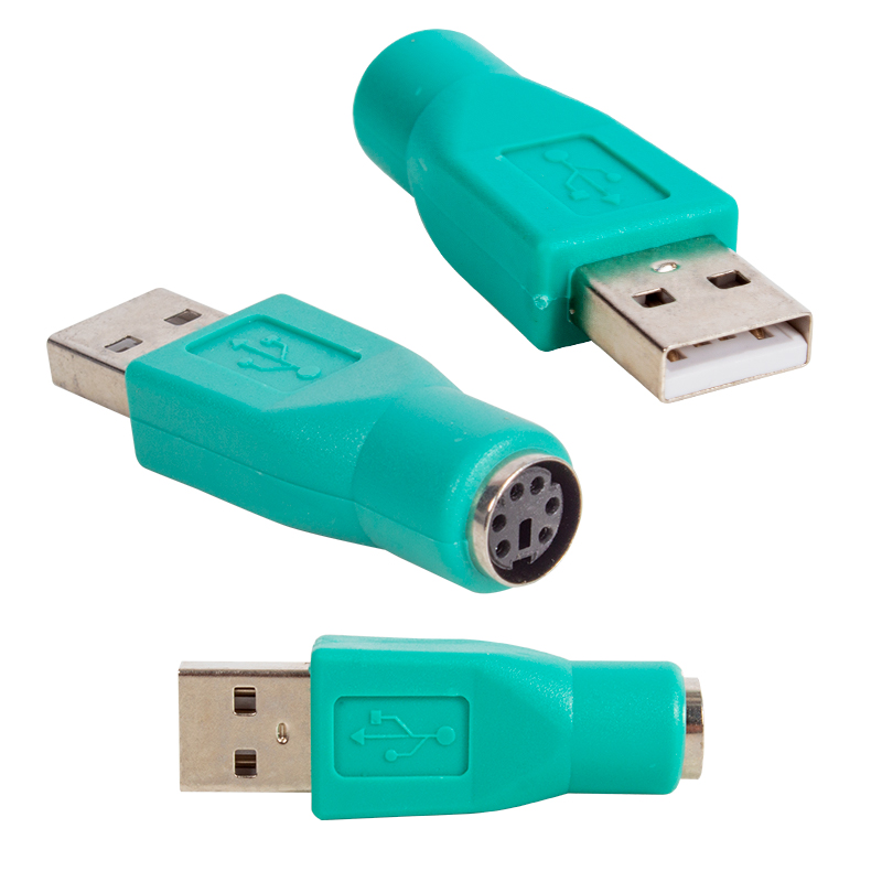 USB PS2 ÇEVİRİCİ JACK USB-ERKEK/PS2-DİŞİ (5271)