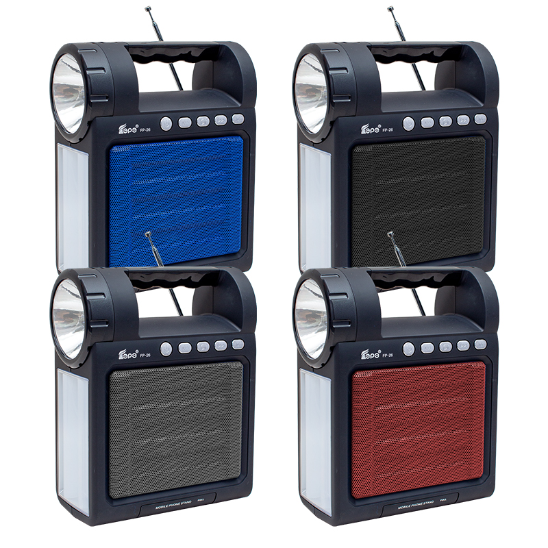 USB/SD/FM/BLUETOOTH DESTEKLİ FENERLİ TAŞINABİLİR HOPARLÖR FP-26 (5271) USB/SD/FM/BLUETOOTH DESTEKLİ FENERLİ TAŞINABİLİR HOPARLÖR FP-26 (5271)