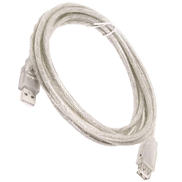 USB UZATMA KABLO 47 CM ŞEFFAF (5271)