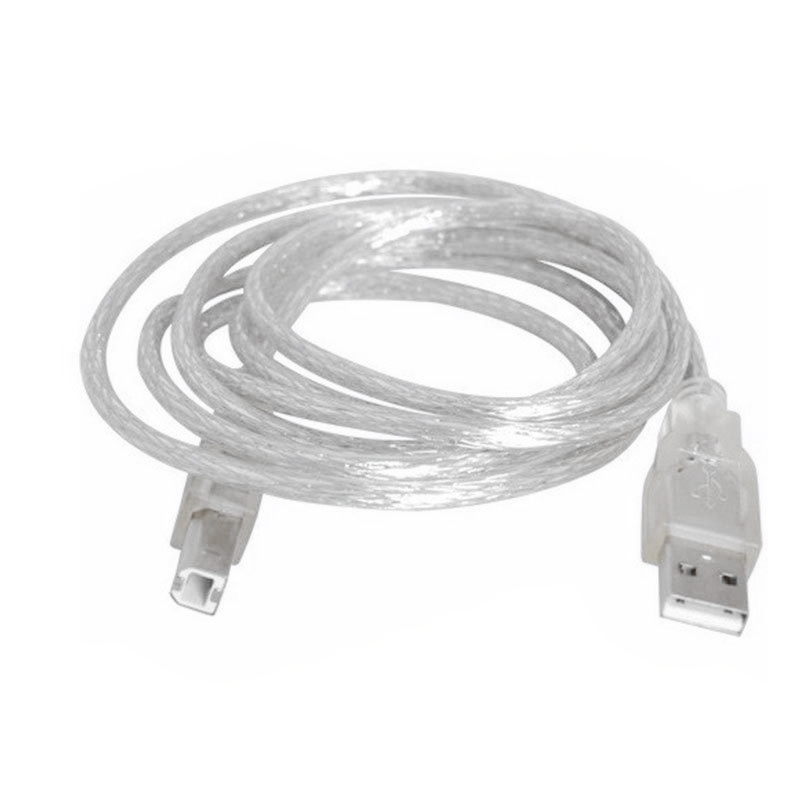 USB YAZICI KABLOSU ŞEFFAF 2.0V 3 METRE  *SL-U2003 (5271)