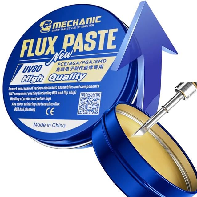 UV80 80 Gram Lehim Flux Pastası PCB-BGA-PGA-SMD (5271) UV80 80 Gram Lehim Flux Pastası PCB-BGA-PGA-SMD (5271)