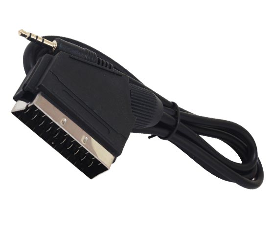 UYDU ALICISI AV KABLO 3.5 MM ST ERKEK/SCART KABLO 1.2 METRE SCART TO 3.5MM UZUN JACK (5271)
