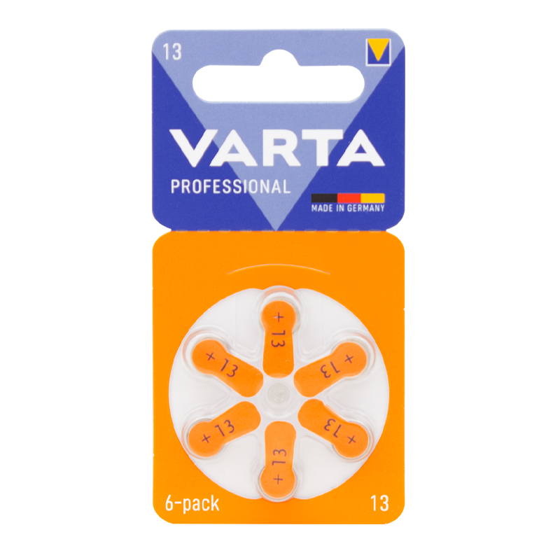 VARTA 13 NO KULAKLIK PİLİ 6LI PAKET (5271)