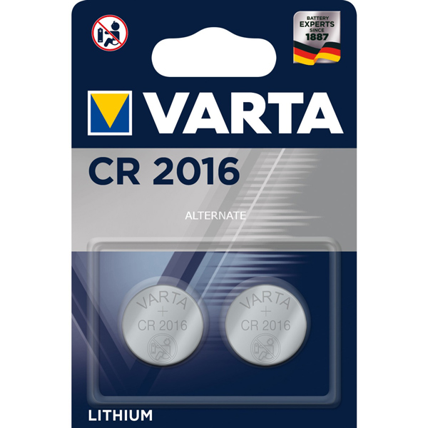 VARTA CR2016 LİTYUM PİL 2Lİ PAKET FİYAT (5271)