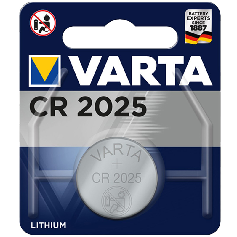 VARTA CR2025 LİTYUM PİL TEKLİ PAKET FİYAT (5271)