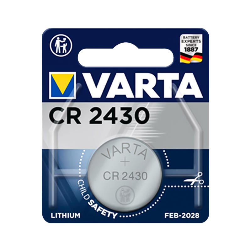 VARTA CR2430 3 VOLT LİTYUM PİL TEKLİ (5271)