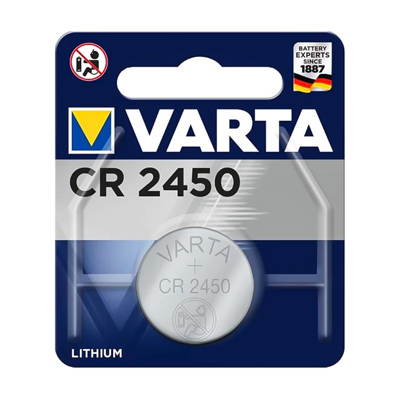 VARTA CR2450 3 VOLT LİTYUM PİL TEKLİ (5271)