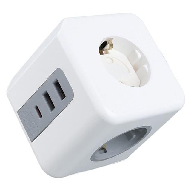 VEA VE-23089 2x USB 1x Type-C 3'lü Çocuk Ve Termal Korumalı Grup Priz (5271) VEA VE-23089 2x USB 1x Type-C 3'lü Çocuk Ve Termal Korumalı Grup Priz (5271)