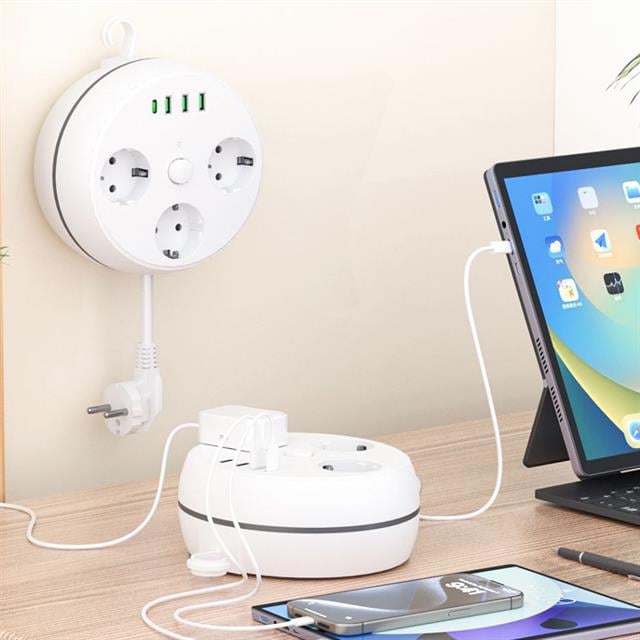 Vea VE-26583 3'LÜ 1.5 Metre Kablolu 3 USB / TYPE-C Girişli Akım Korumalı Grup Priz (5271) Vea VE-26583 3'LÜ 1.5 Metre Kablolu 3 USB / TYPE-C Girişli Akım Korumalı Grup Priz (5271)