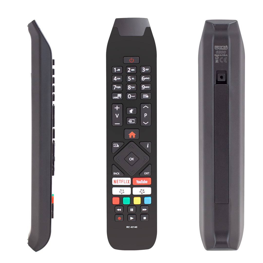 VESTEL RC 43140 H0297A NETFLIX-YOUTUBE TUŞLU  TV KUMANDA (5271)