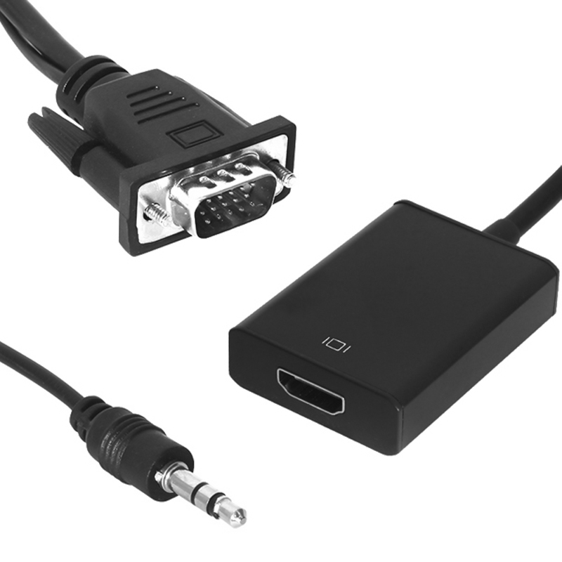 VGA ERKEK TO HDMI DİŞİ DÖNÜŞTÜRÜCÜ KABLO (5271)