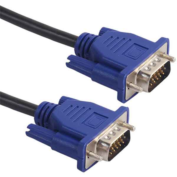 VGA KABLO 15 PİN 3+6 ERKEK/ERKEK 1.5M KUTULU (5271)