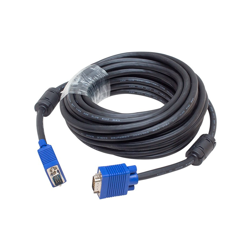 VGA KABLO 15 PİN 3+6 ERKEK/ERKEK 5M KUTULU (5271) VGA KABLO 15 PİN 3+6 ERKEK/ERKEK 5M KUTULU (5271)
