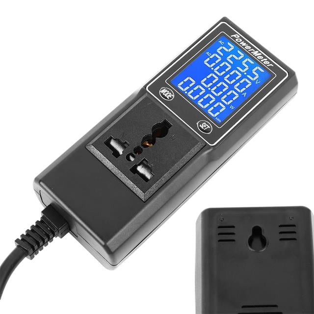 Volt Amper Watt HZ Güç Ölçer Dijital Ekranlı (Powermeter) (5271) Volt Amper Watt HZ Güç Ölçer Dijital Ekranlı (Powermeter) (5271)