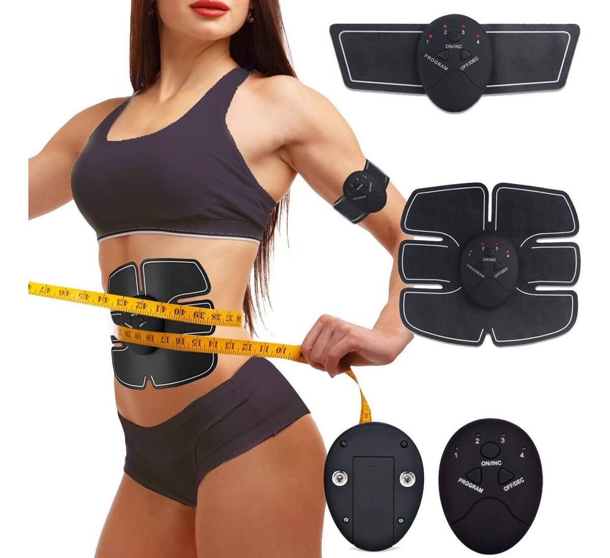 Vücut Geliştirici Elektronik Kemer Gym Masaj Aleti Spor Aleti (5271)