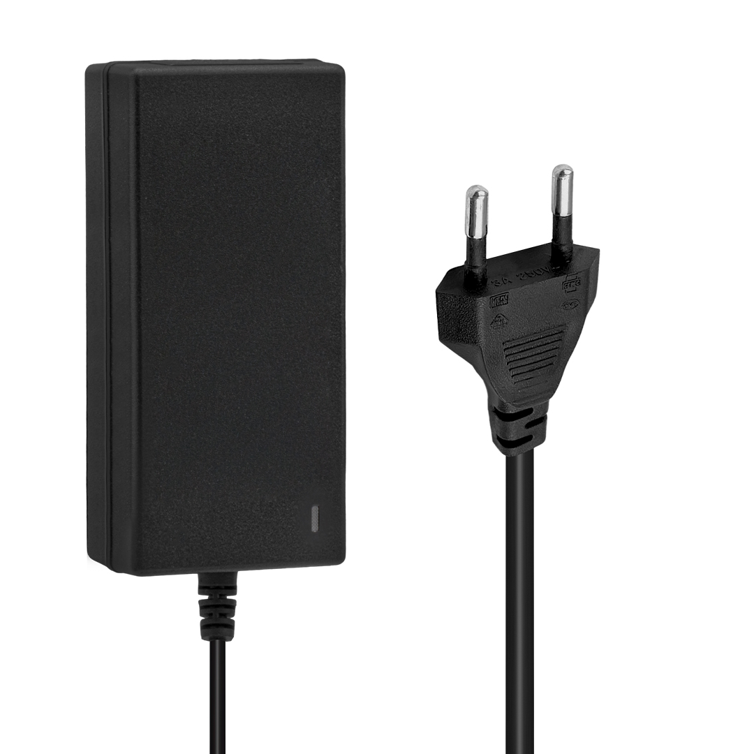 12.6 VOLT - 3 AMPER 5.5*2.5 + KROKODİL UÇLU LEDLİ YERLİ ÜRETİM MASAÜSTÜ ŞARJ ADAPTÖRÜ (OUT:12V3A) (5271)