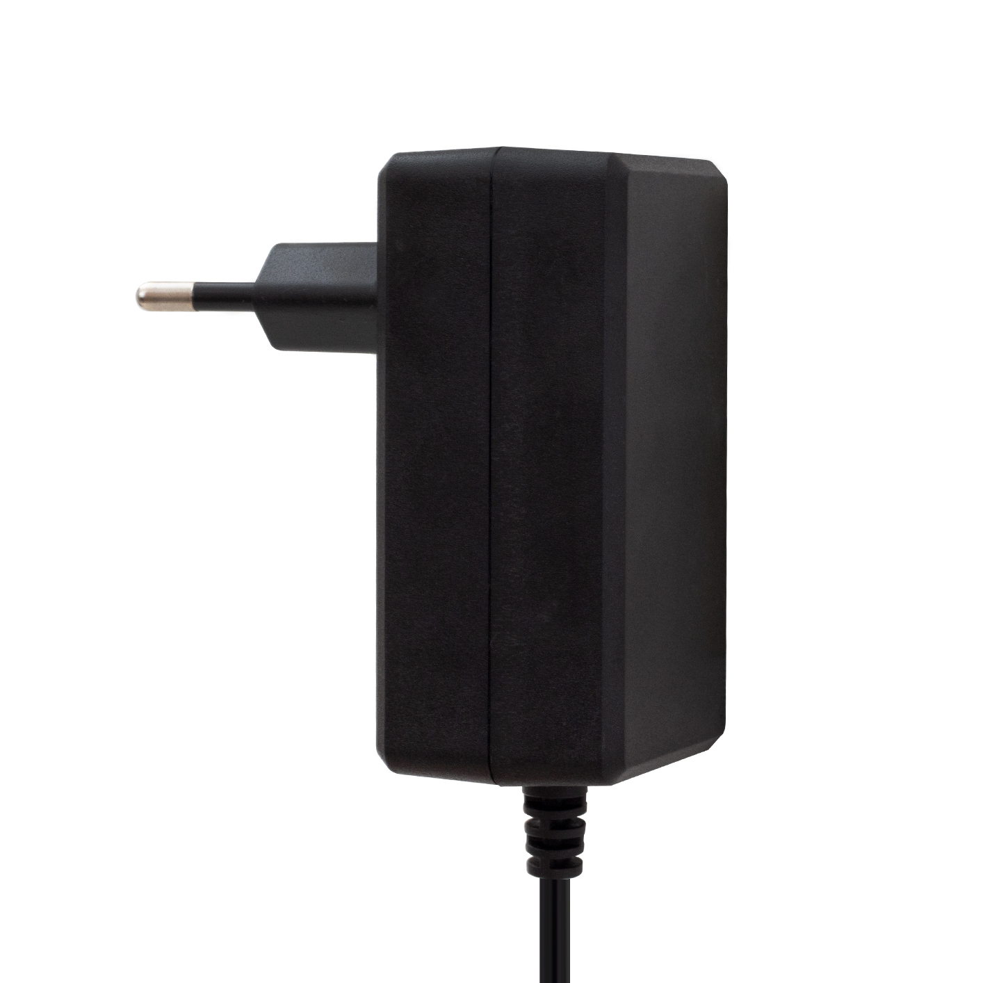 12 VOLT - 1 AMPER 5.5*2.5 UÇLU YERLİ ÜRETİM PLASTİK GENİŞ IŞIKLI KASA PRİZ TİPİ ADAPTÖR (5271)