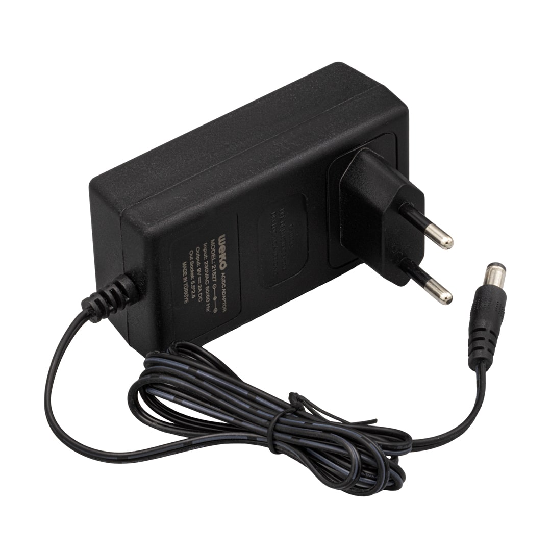 9 VOLT - 2 AMPER 5.5*2.5 UÇLU YERLİ ÜRETİM PLASTİK KASA PRİZ TİPİ KUTUSUZ ADAPTÖR (5271) 9 VOLT - 2 AMPER 5.5*2.5 UÇLU YERLİ ÜRETİM PLASTİK KASA PRİZ TİPİ KUTUSUZ ADAPTÖR (5271)