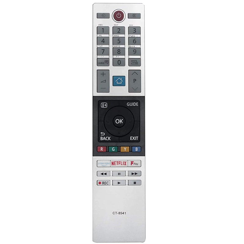 TOSHIBA CT-8541 NETFLIX- PRIME VIDEO-F PLAY TUŞLU LCD-LED TV KUMANDA (5271)
